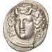 Moneta, Thessaly, Larissa, nymph, Larissa, Drachm, Larissa, SPL-, Argento