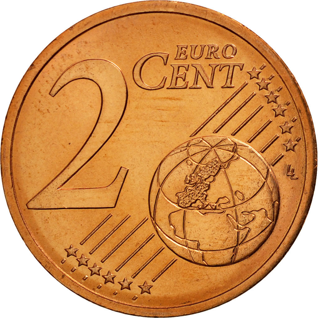 Moneta, Francia, 2 Euro Cent, 1999, FDC, Acciaio placcato rame, KM:1283