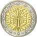 France, 2 Euro, 1999, MS(65-70), Bi-Metallic, KM:1289