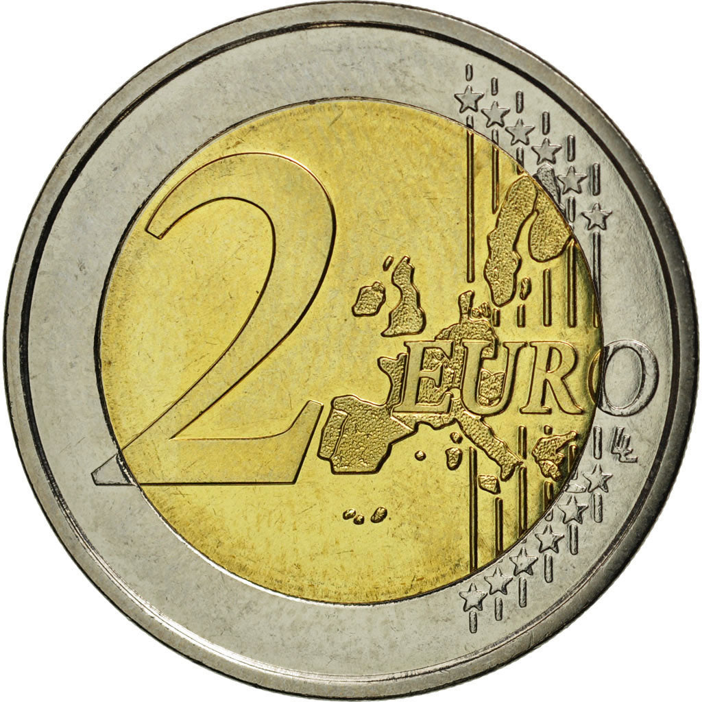 France, 2 Euro, 1999, MS(65-70), Bi-Metallic, KM:1289