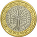Moneta, Francja, Euro, 2000, Paris, MS(65-70), Bimetaliczny, KM:1288