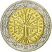 France, 2 Euro, 2003, MS(65-70), Bi-Metallic, KM:1289