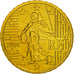 Coin, France, 10 Euro Cent, 2004, MS(65-70), Brass, KM:1285