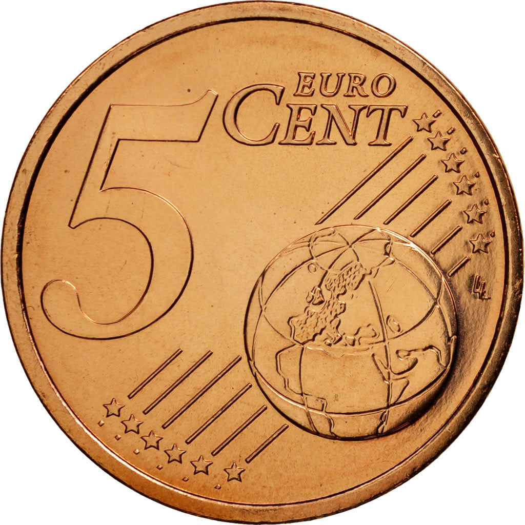 Coin, France, 5 Euro Cent, 2006, MS(65-70), Copper Plated Steel, KM:1284
