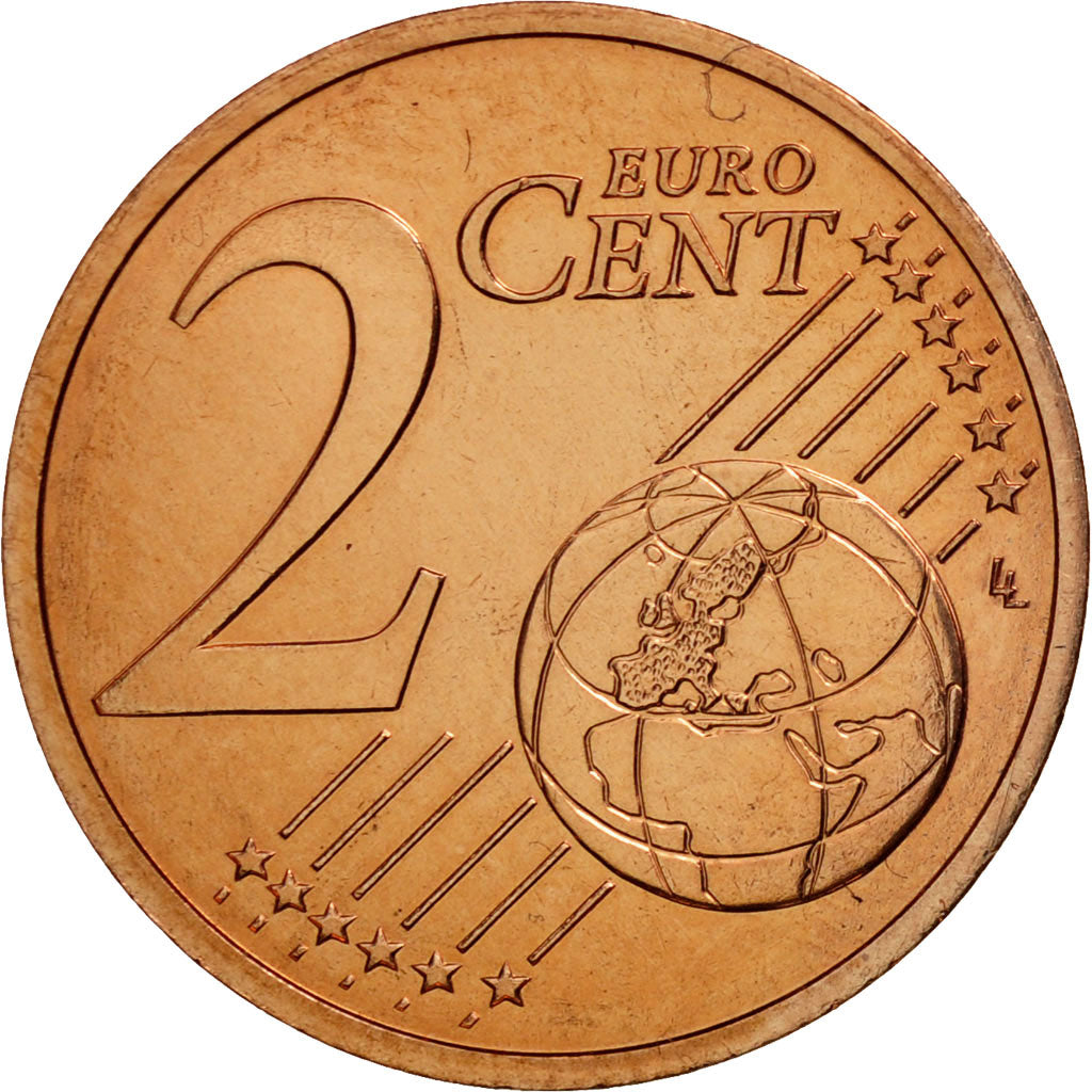 Münze, Frankreich, 2 Euro Cent, 2007, STGL, Copper Plated Steel, KM:1283