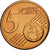 Coin, France, 5 Euro Cent, 2008, MS(65-70), Copper Plated Steel, KM:1284