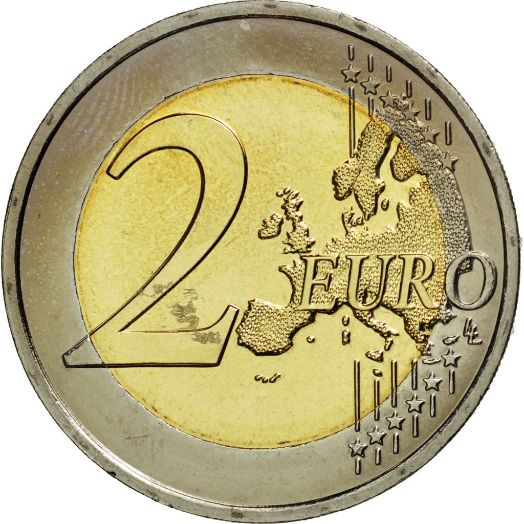 France, 2 Euro, 2009, MS(65-70), Bi-Metallic, KM:1414