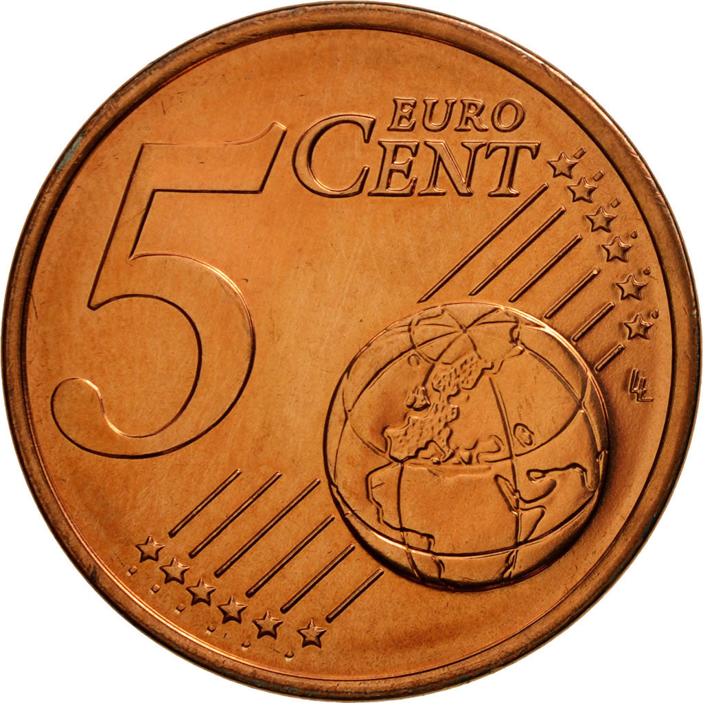 Coin, France, 5 Euro Cent, 2011, MS(65-70), Copper Plated Steel, KM:1284
