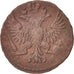 Moneta, Russia, Denga, 1/2 Kopek, 1749, BB+, Rame, KM:188