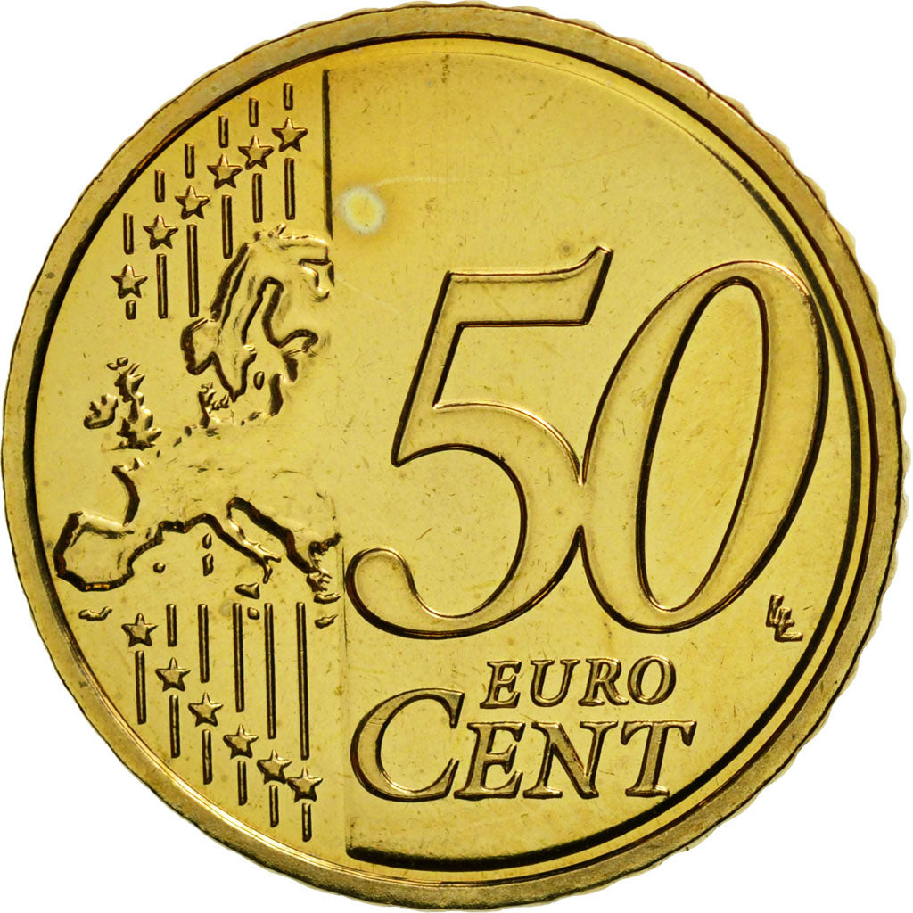 France, 50 Euro Cent, 2011, MS(65-70), Brass, KM:1412