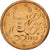 Moneta, Francja, Euro Cent, 2012, Paris, MS(65-70), Miedź platerowana stalą