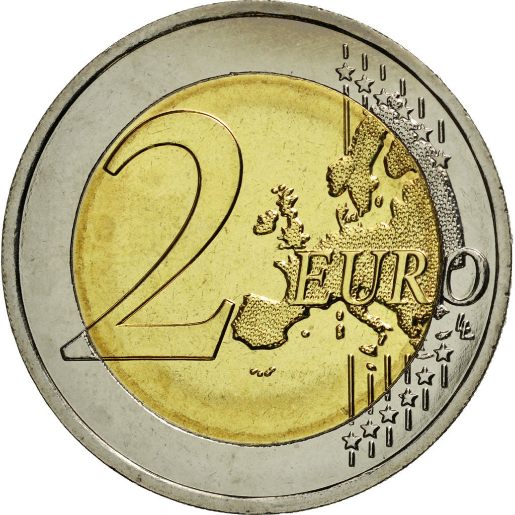 France, 2 Euro, 2012, MS(65-70), Bi-Metallic, KM:1414