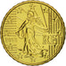 Coin, France, 10 Euro Cent, 2013, MS(65-70), Brass, KM:1410