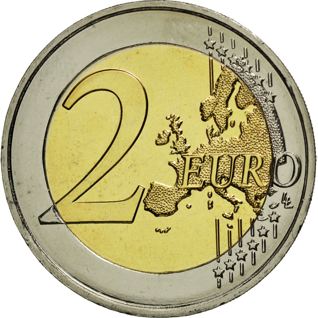 France, 2 Euro, 2013, MS(65-70), Bi-Metallic, KM:1414