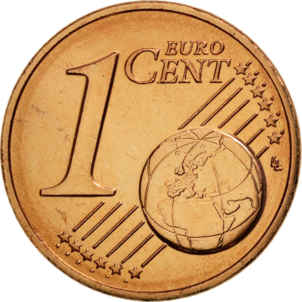 Moneta, Francja, Euro Cent, 2014, Paris, MS(65-70), Miedź platerowana stalą