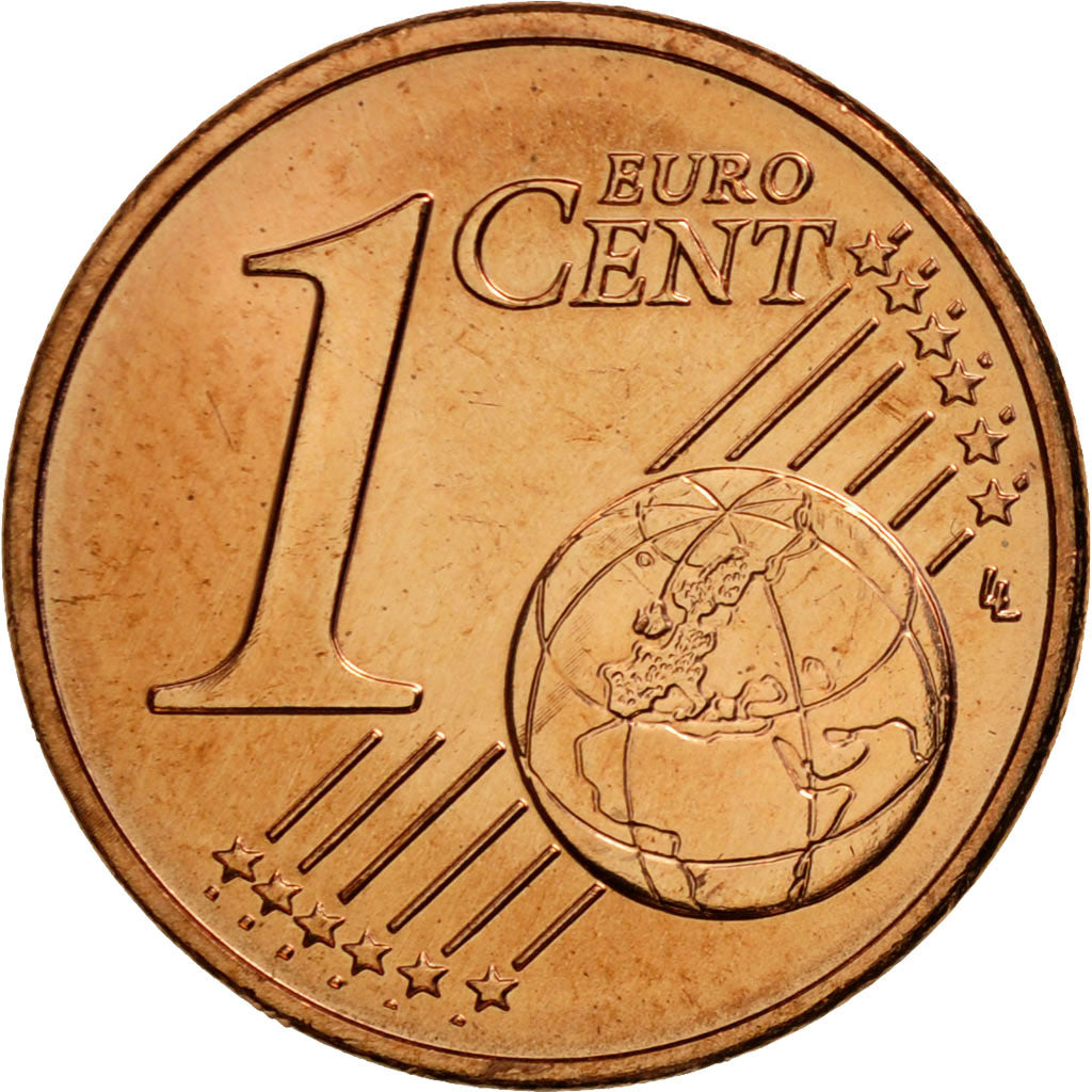 France, Euro Cent, 2017, MS(65-70), Copper Plated Steel