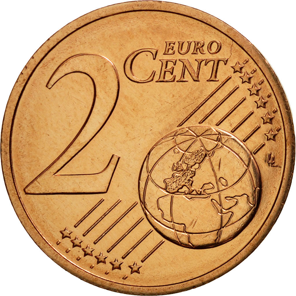 Moneda, Francia, 2 Euro Cent, 2015, FDC, Cobre chapado en acero