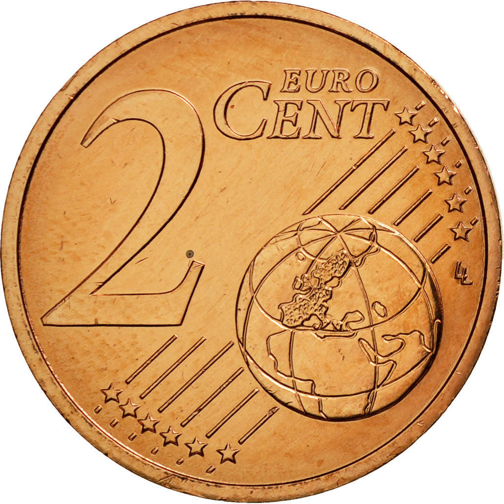 Coin, France, 2 Euro Cent, 2016, MS(65-70), Copper Plated Steel