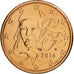 Coin, France, 5 Euro Cent, 2016, MS(65-70), Copper Plated Steel