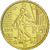 Moneda, Francia, 10 Euro Cent, 2016, FDC, Latón