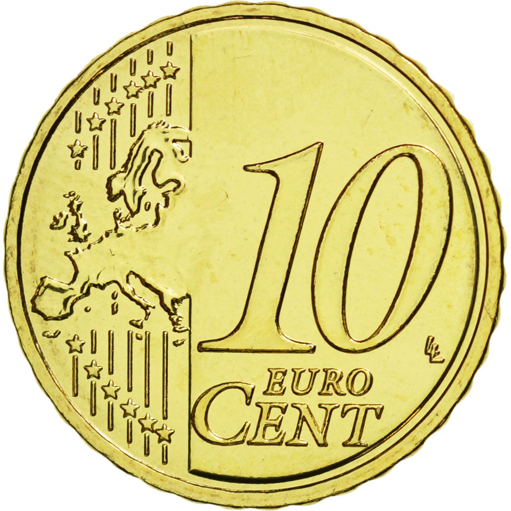 Francia, 10 Euro Cent, 2017, FDC, Ottone