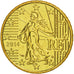 France, 50 Euro Cent, 2014, MS(65-70), Brass