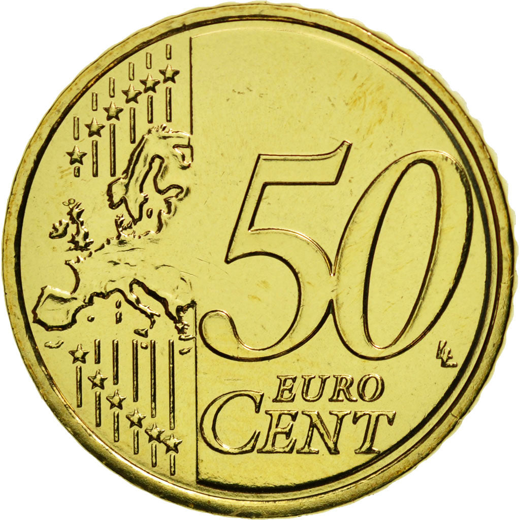 France, 50 Euro Cent, 2017, MS(65-70), Brass