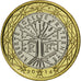 France, 1 Euro, 2014, MS(65-70), Bi-Metallic