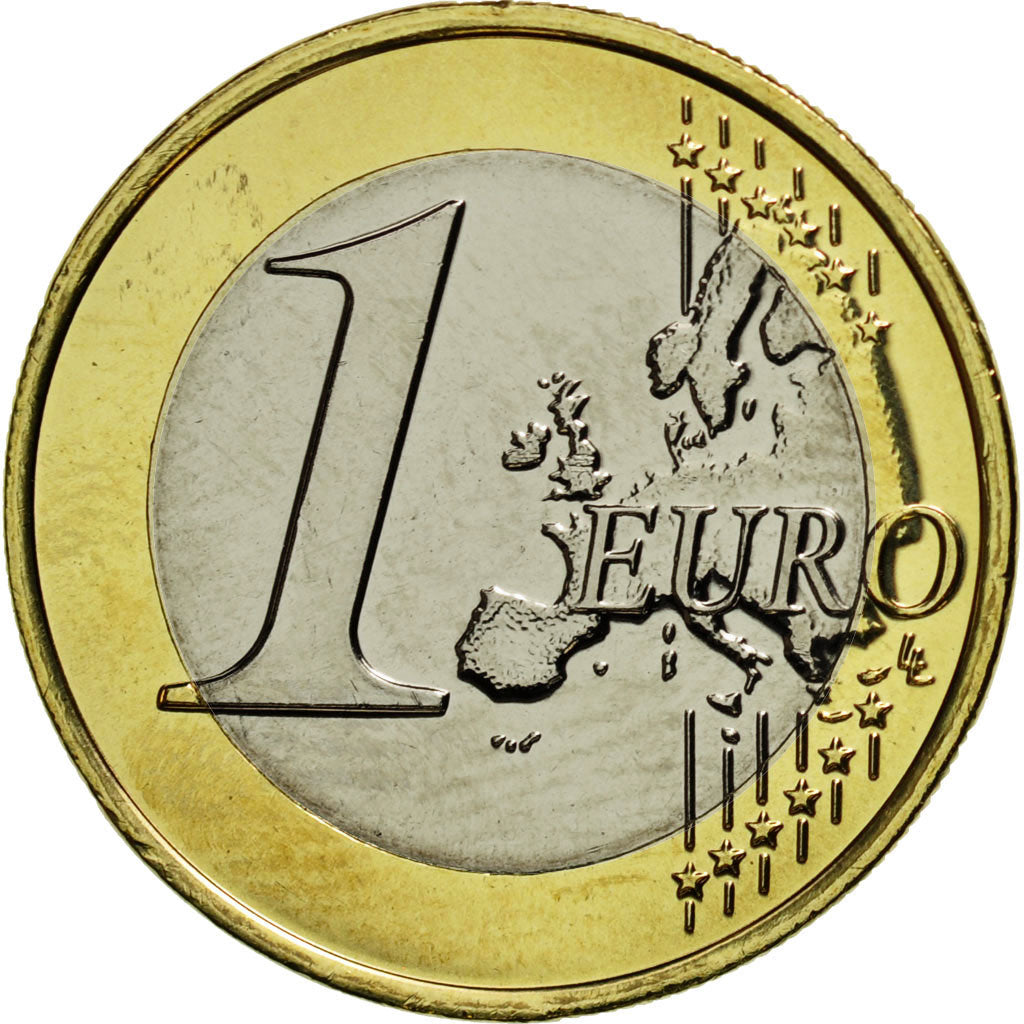 France, 1 Euro, 2015, MS(65-70), Bi-Metallic