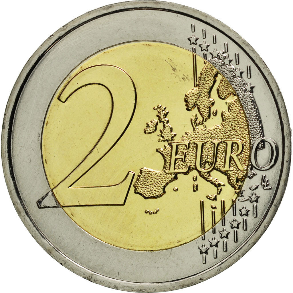 Coin, France, 2 Euro, 2016, MS(65-70), Bi-Metallic