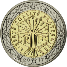 France, 2 Euro, 2017, MS(65-70), Bi-Metallic