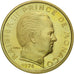 Coin, Monaco, Rainier III, 10 Centimes, 1974, Paris, MS(65-70), Aluminum-Bronze