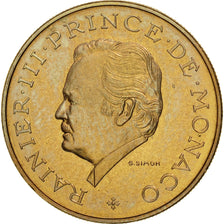 Monaco, Rainier III, 10 Francs, 1974, Paris, MS(65-70), Copper-Nickel-Aluminum