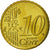 Moneta, Francja, 10 Euro Cent, 2002, Paris, MS(65-70), Mosiądz, KM:1285