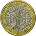 Coin, France, Euro, 2002, MS(65-70), Bi-Metallic, KM:1288