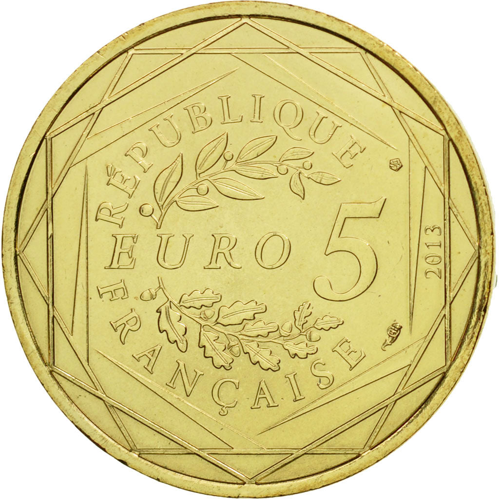 Coin, France, 5 Euro, Egalité, 2013, MS(63), Silver