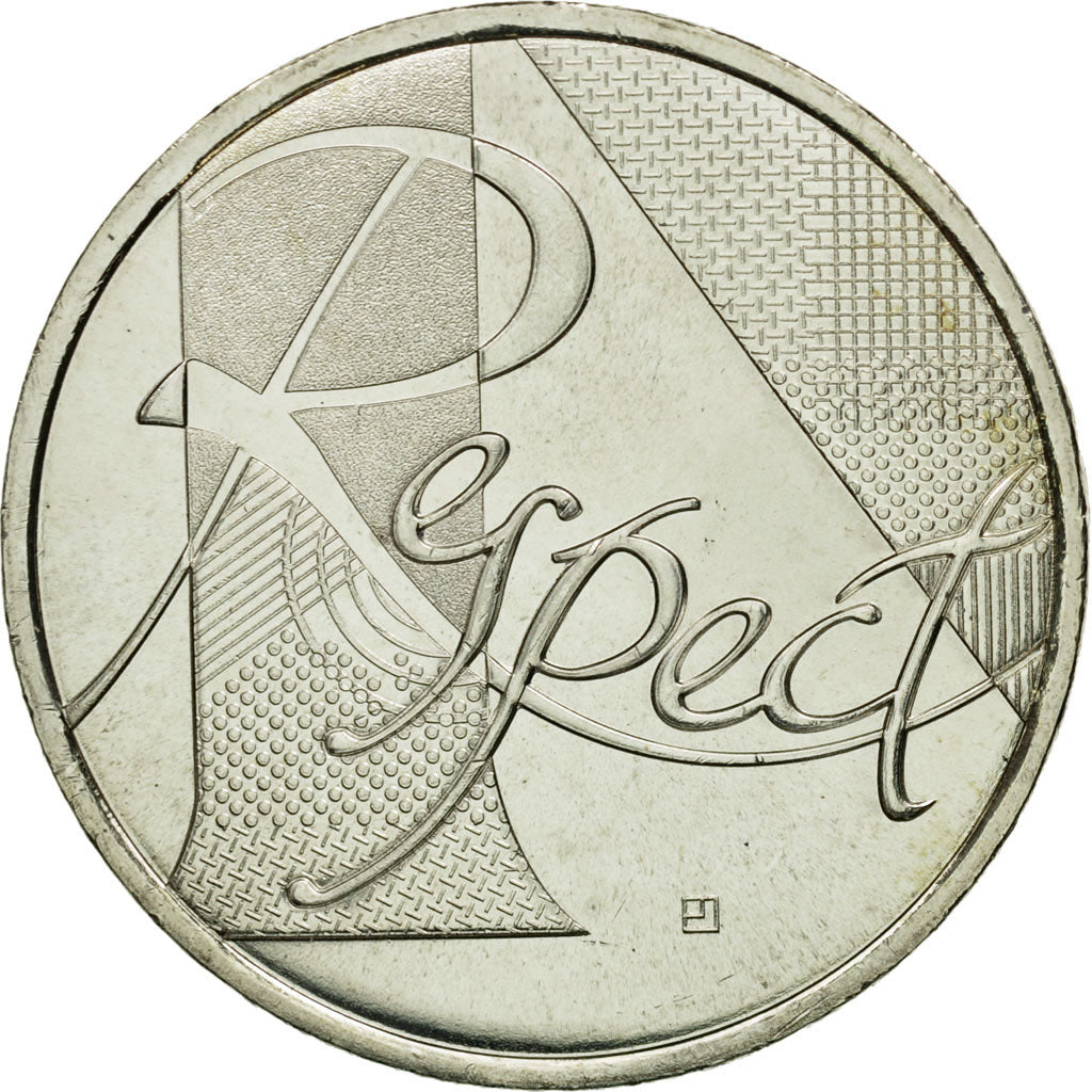 France, 25 Euro, Respect, 2013, MS(63), Silver