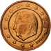 Belgia, 2 Euro Cent, 2004, Brussels, MS(65-70), Miedź platerowana stalą