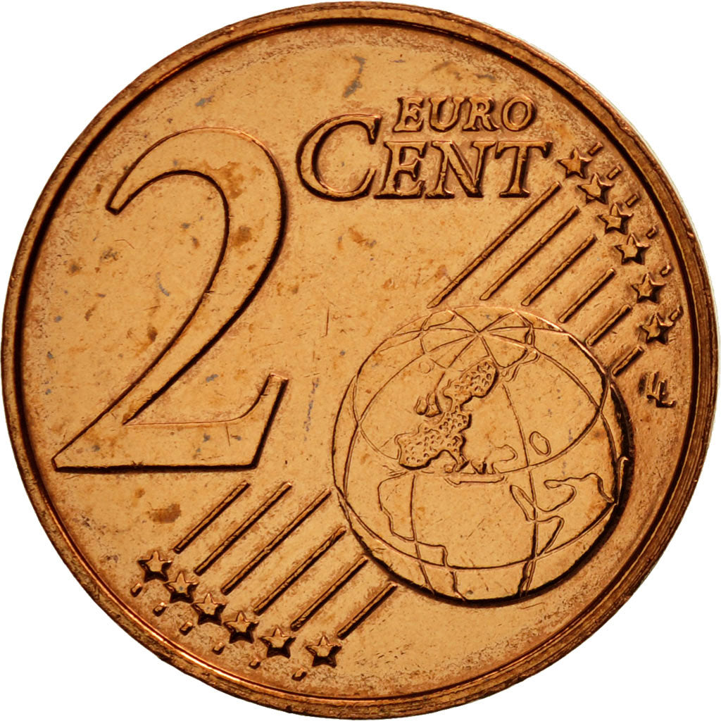 Belgia, 2 Euro Cent, 2004, Brussels, MS(65-70), Miedź platerowana stalą