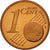 Luxemburgo, Euro Cent, 2003, FDC, Cobre chapado en acero, KM:75