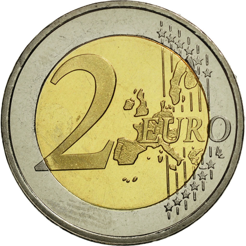 Luxembourg, 2 Euro, 2003, MS(65-70), Bi-Metallic, KM:82