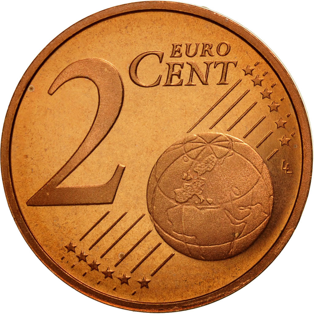 Luxemburgo, 2 Euro Cent, 2004, FDC, Cobre chapado en acero, KM:76