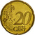 Luxembourg, 20 Euro Cent, 2004, MS(65-70), Brass, KM:79