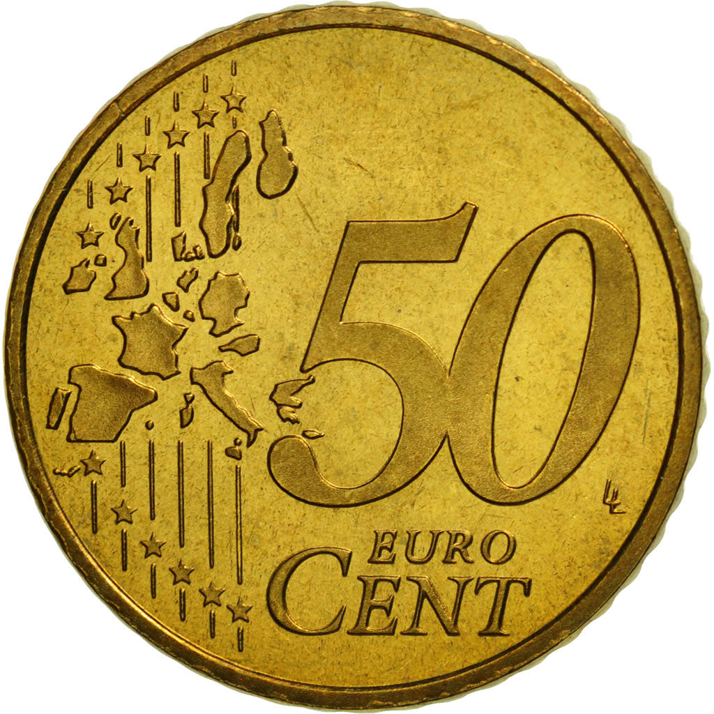 Luxemburg, 50 Euro Cent, 2004, STGL, Messing, KM:80