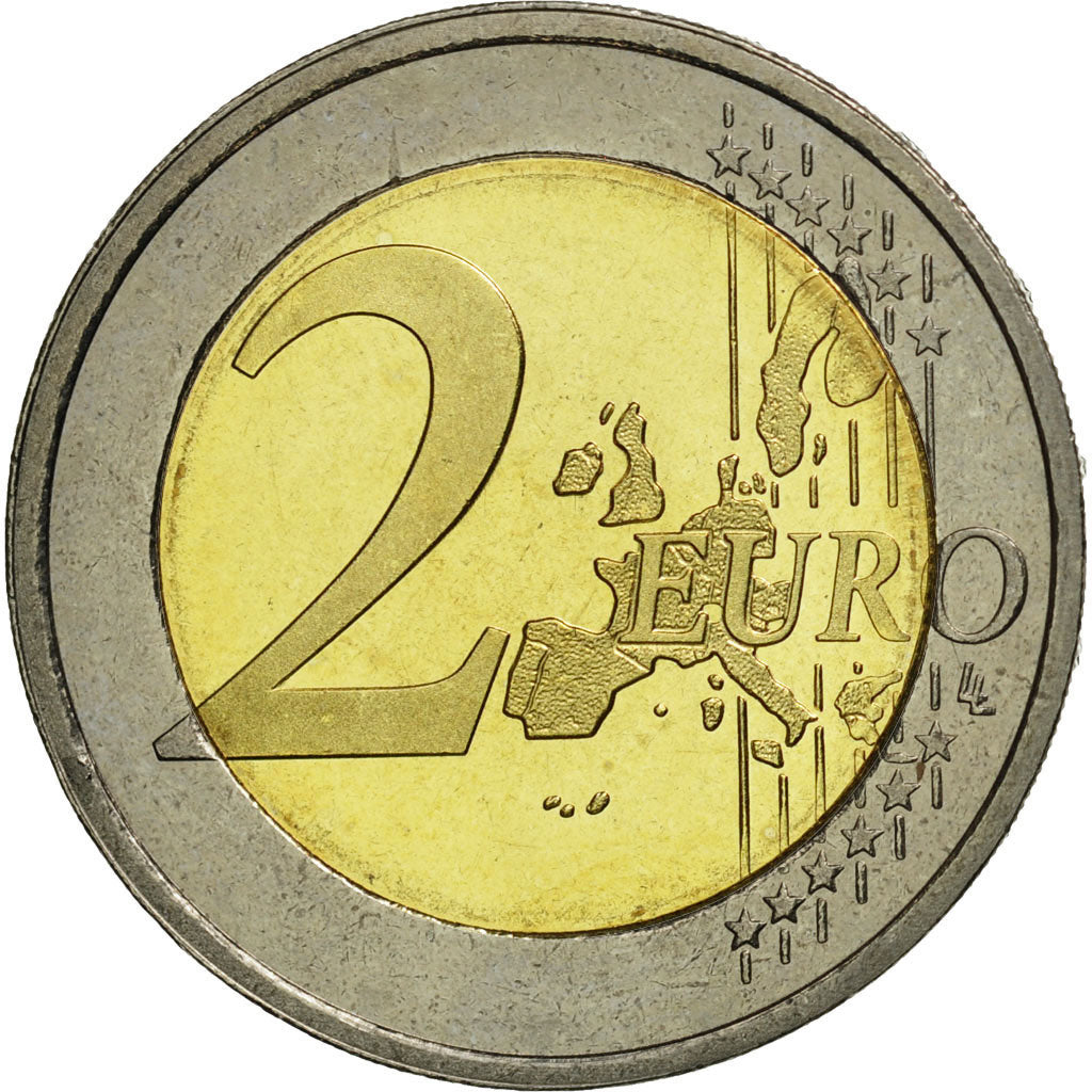 Luxembourg, 2 Euro, 2004, MS(65-70), Bi-Metallic, KM:82