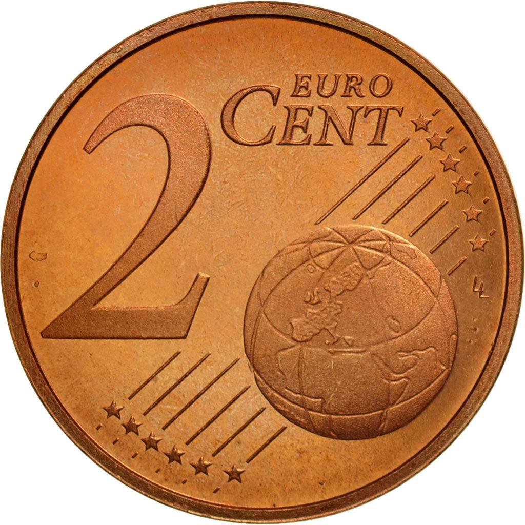 Holandia, 2 Euro Cent, 2003, Utrecht, MS(65-70), Miedź platerowana stalą