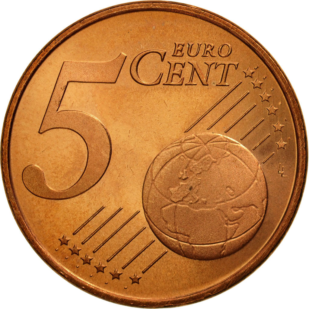 Netherlands, 5 Euro Cent, 2003, MS(65-70), Copper Plated Steel, KM:236