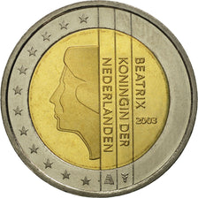 Pays-Bas, 2 Euro, 2003, FDC, Bi-Metallic, KM:241