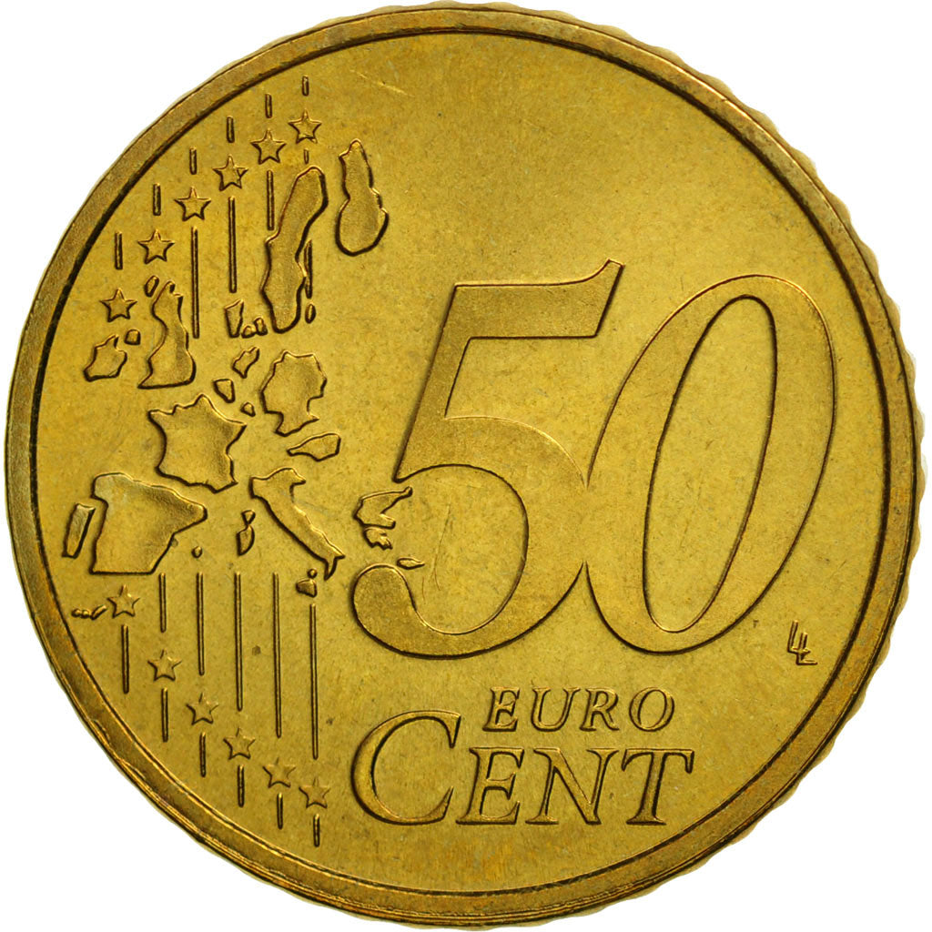 Niederlande, 50 Euro Cent, 2004, STGL, Messing, KM:239