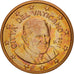 CITTÀ DEL VATICANO, 5 Euro Cent, 2011, FDC, Acciaio placcato rame, KM:377